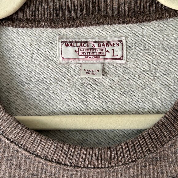 J. Crew Wallace & Barnes Vintage Cotton Sweatshirt with Pocket - MINT! - Picture 3 of 6
